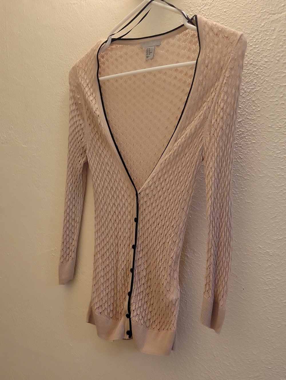 H&M XS Button Cardigan Blouse